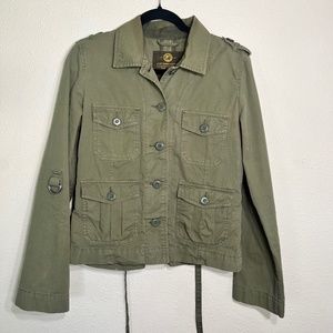 Lucky Brand Olive Green Utility Jacket